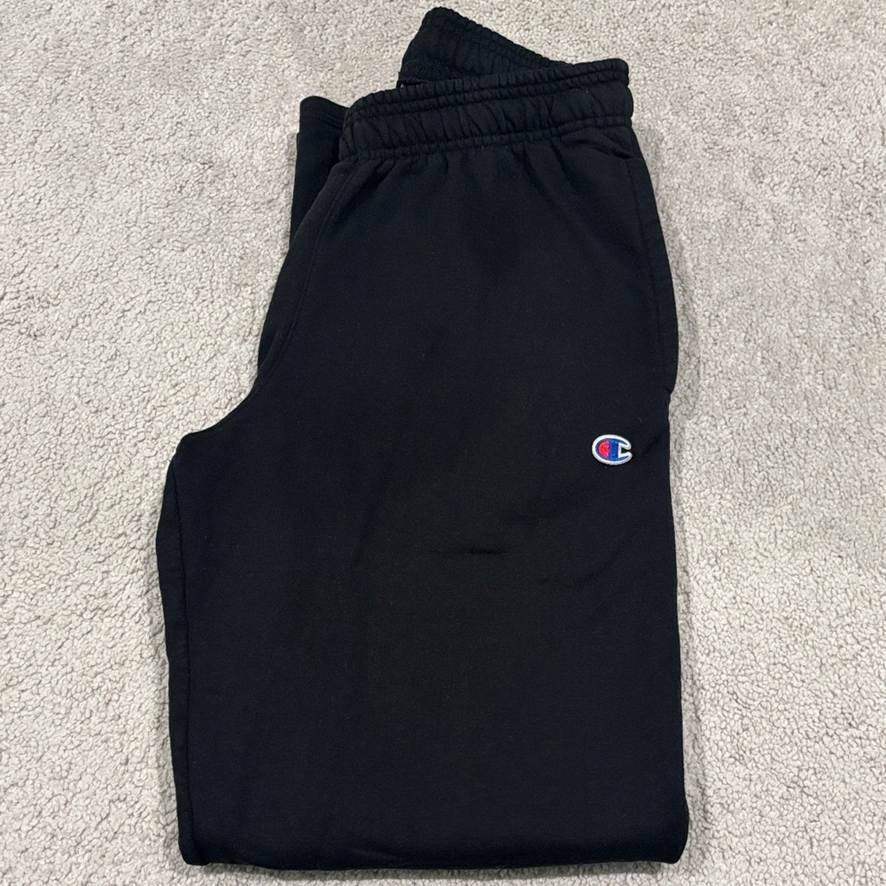Champion Black Sweatpants for Men